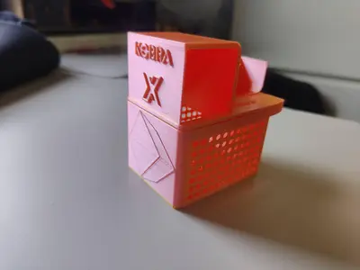 Mini poop bin for Anycubic Kobra X