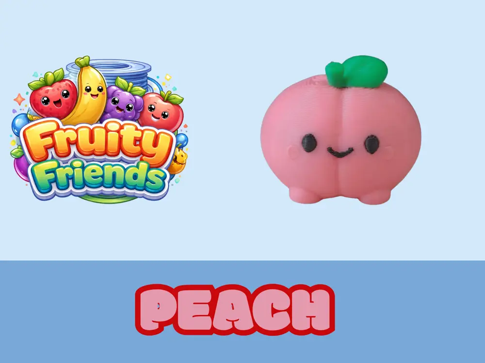 Fruity Friends: Peach