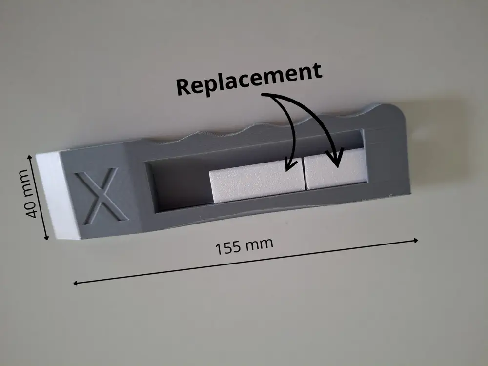 ANYCUBIC KOBRA X Scraper with replaceable tips