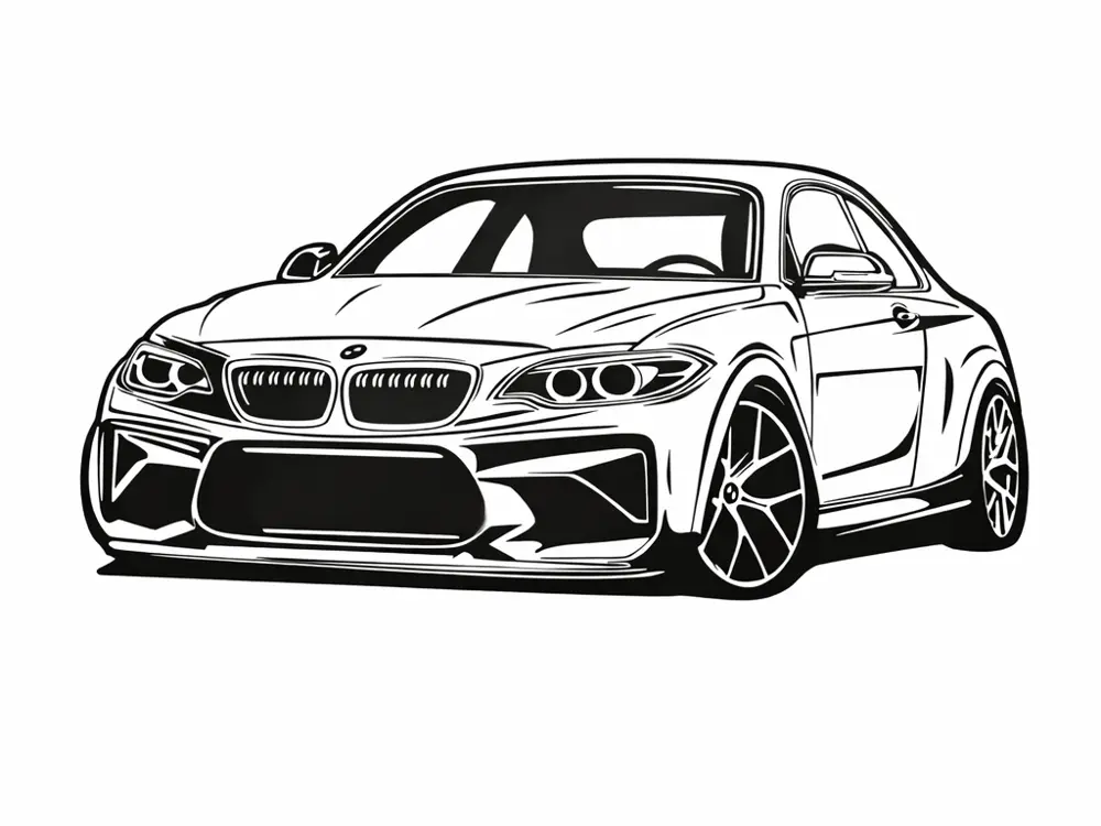 BMW M4 Wall art