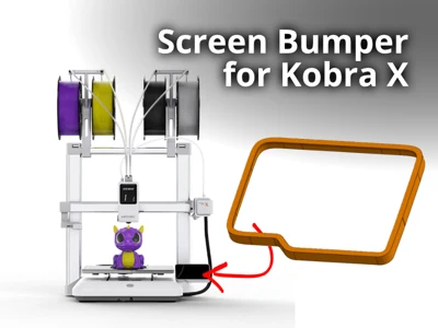Screen Bumper for Kobra X