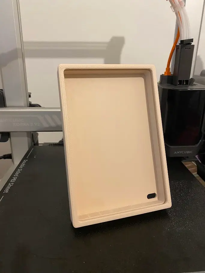 Picture frame lithophane