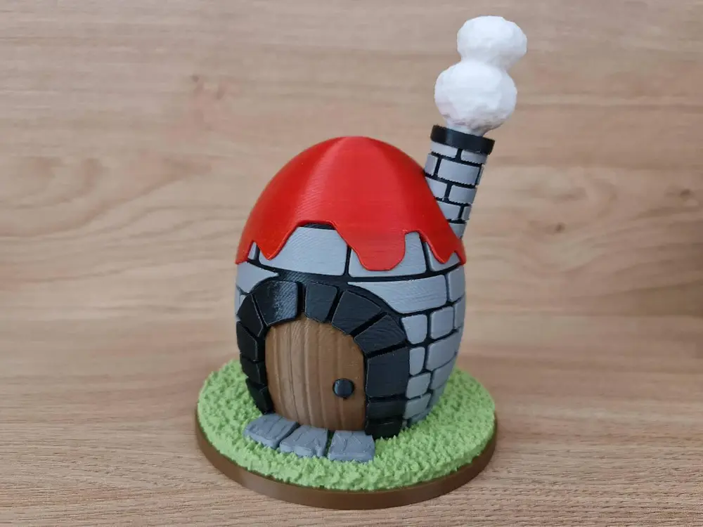 Stone house egg style