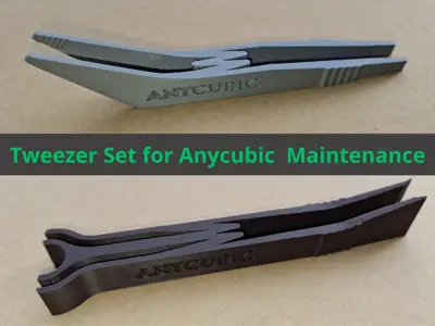 Tweezer Set for Anycubic Printer Maintenance