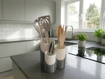 Kitchen Utensils Holder - Organizador utensilios de cocina
