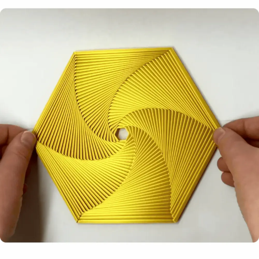 Hexagon SuperFidget 35 Segment PIP Design