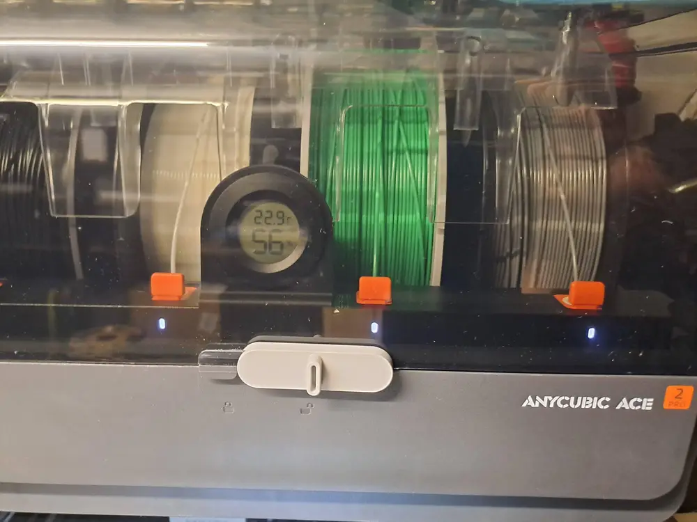 Temperature and humidity sensor mount for Anycubic ACE 2 Pro