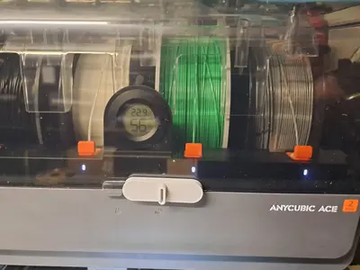 Temperature and humidity sensor mount for Anycubic ACE 2 Pro