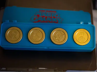 Mario Galaxy Movie Coin Display - McDonald’s