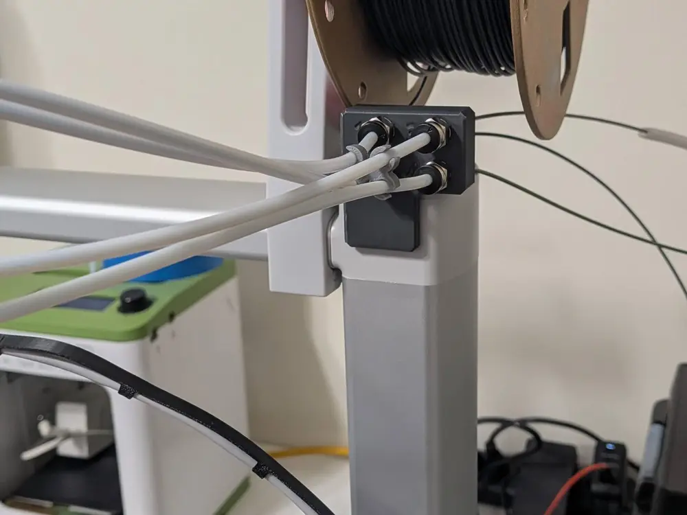 Kobra X Filament Tab - Relocate filament inlet
