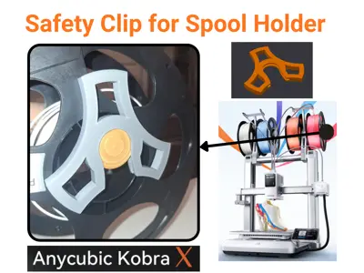 Safety Clip for Spool Holder