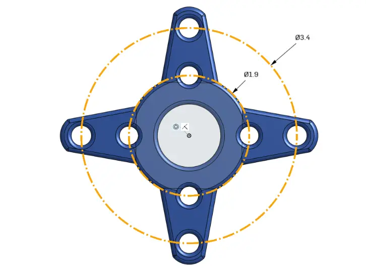 Motor Mount 19x19