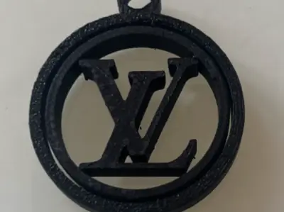 louis vuitton gyro keychain