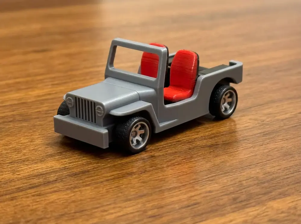 1/64 Owner Type Jeep Scale Model