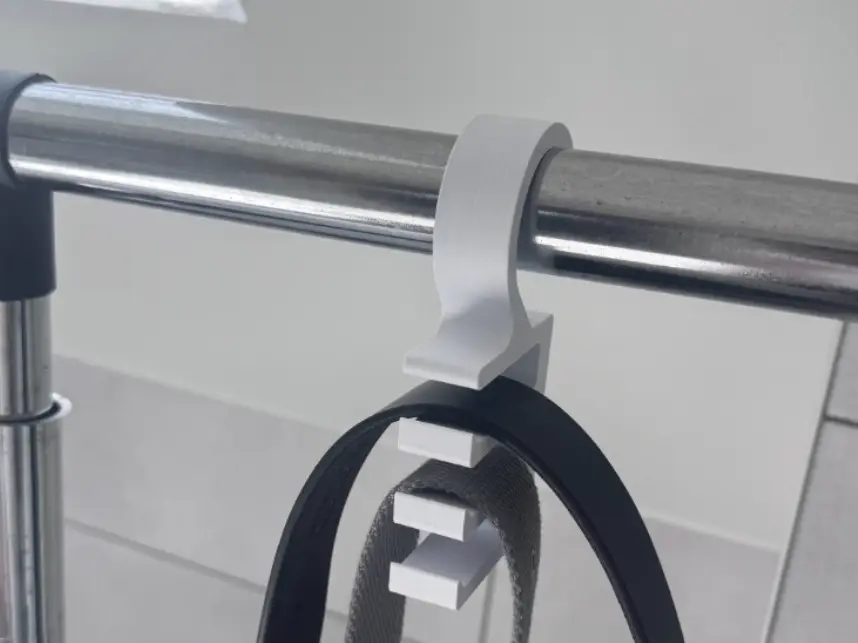 Ultimate Space-Saving Belt Hanger | Heavy-Duty Closet Organizer