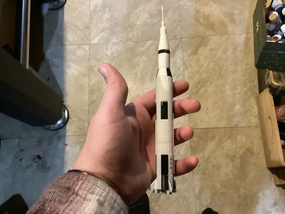 NASA Saturn V Kit Card
