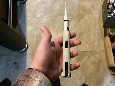 NASA Saturn V Kit Card