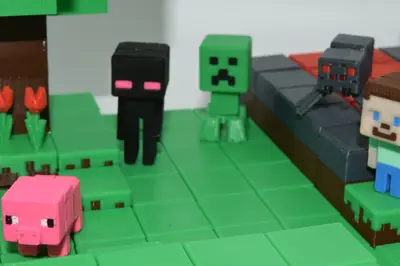 Enderman Mini Figure Kit Card