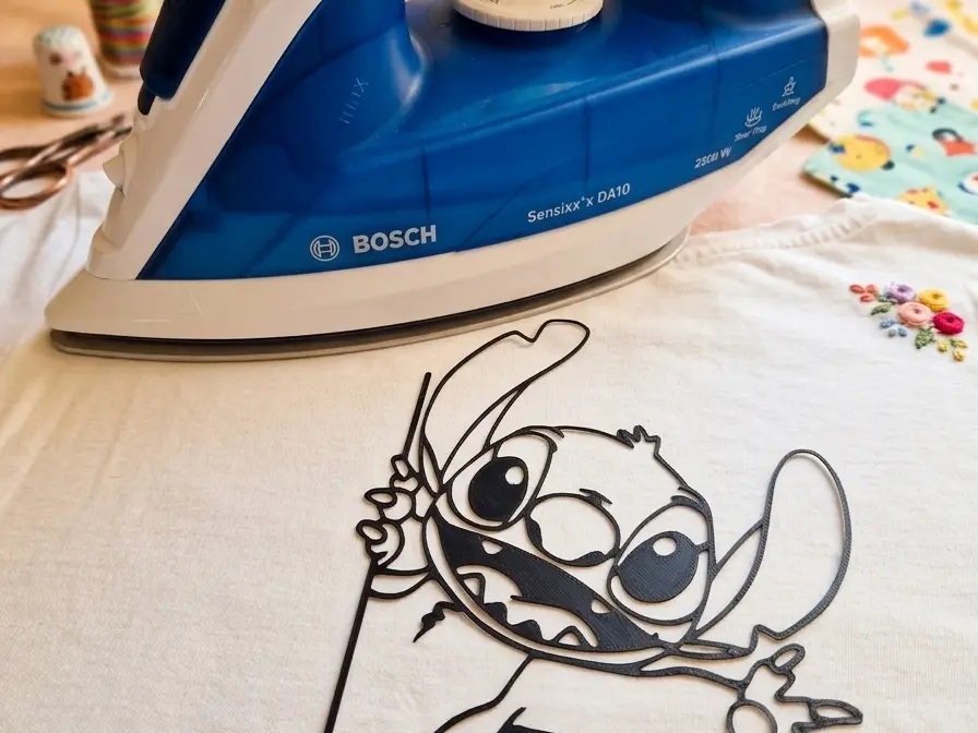 T-shirt printing Stitch