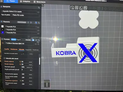 Kobra x filament poops blocker