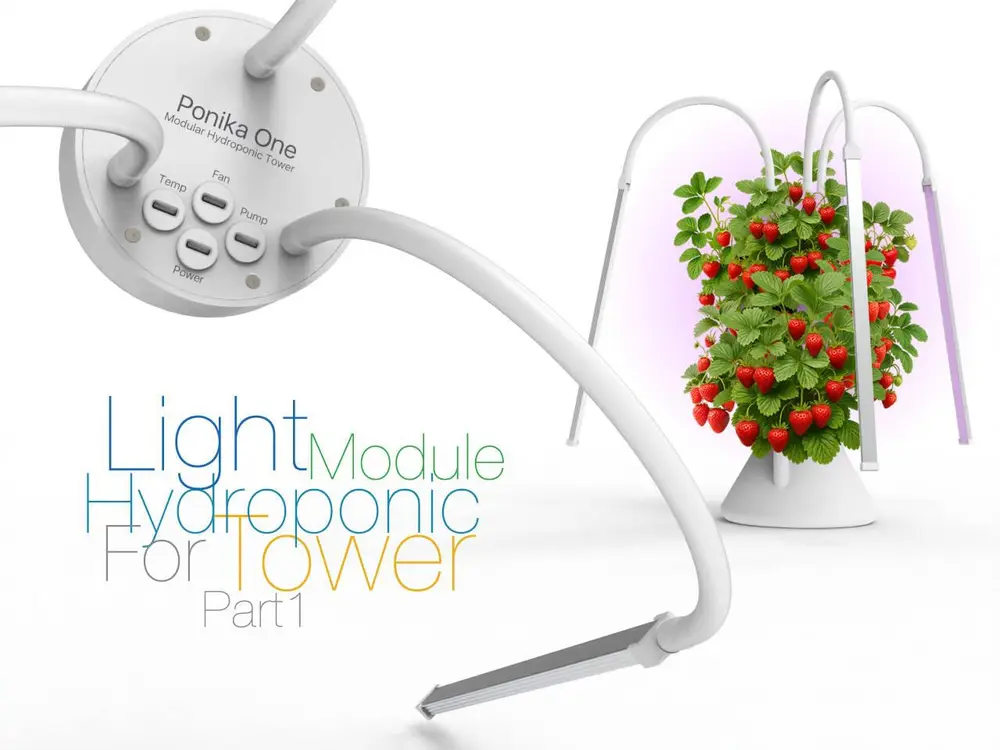 Tower Hydroponic Light Module Part 1