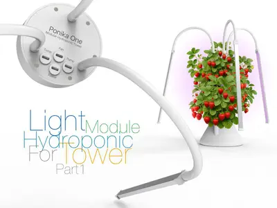 Tower Hydroponic Light Module Part 1