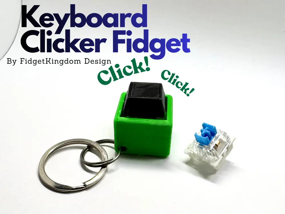 Keychain Clicker Fidget (Single)
