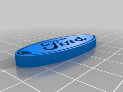 Keychain with Ford logo