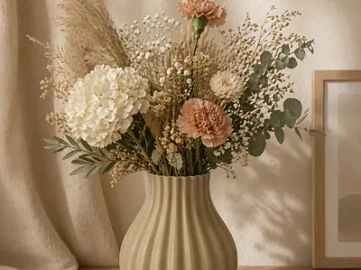 Elegant Decorative Vase | 3D Printable Modern Home Decor (No Supports)