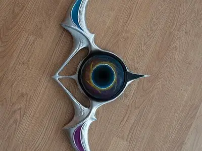 3D Printable-IA made Gravitational Bow