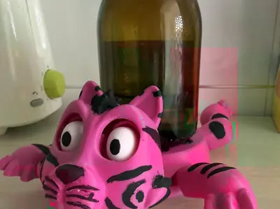 Articulated Tiger Coaster