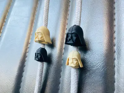 Darth Vader Head Drawstring Bead – Star Wars