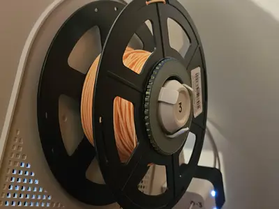 Filament Spool Adaptor Make Hole Smaller