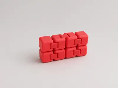 Fidget infinity cube
