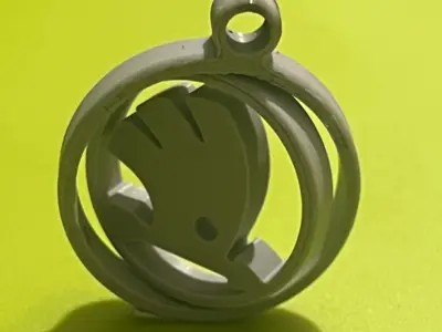Skoda keychain