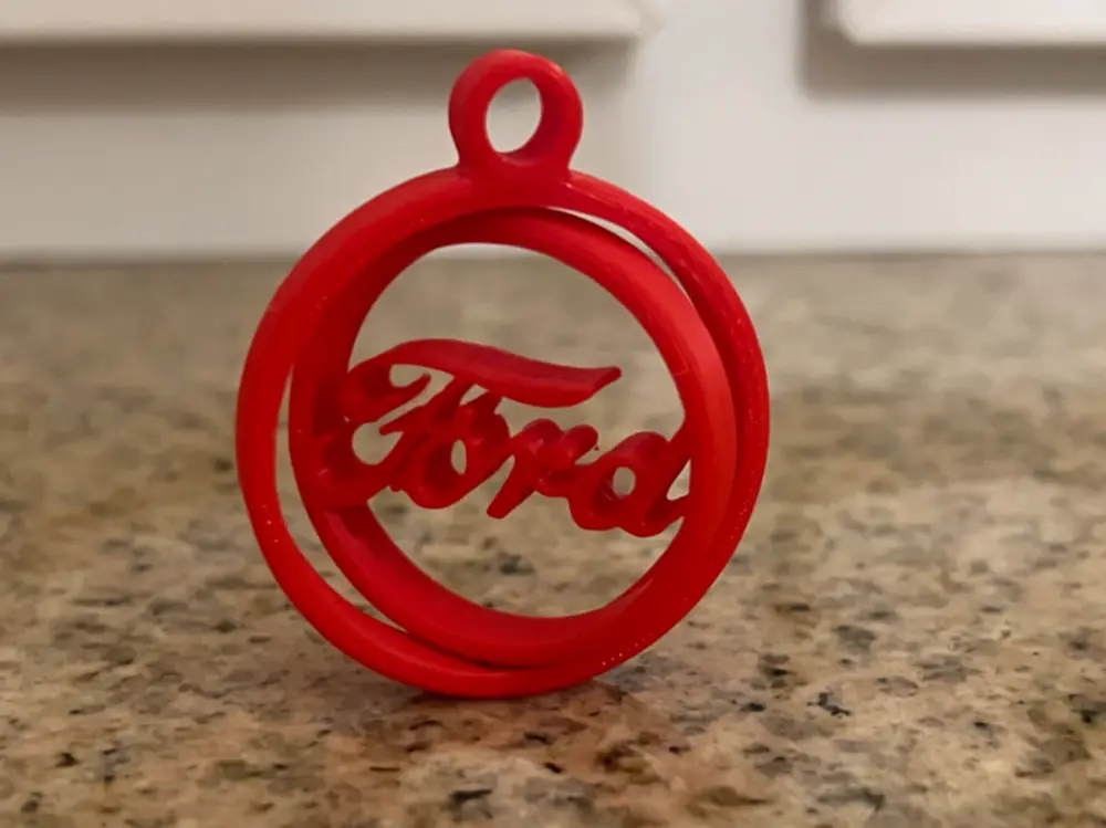 Ford gyro keychain