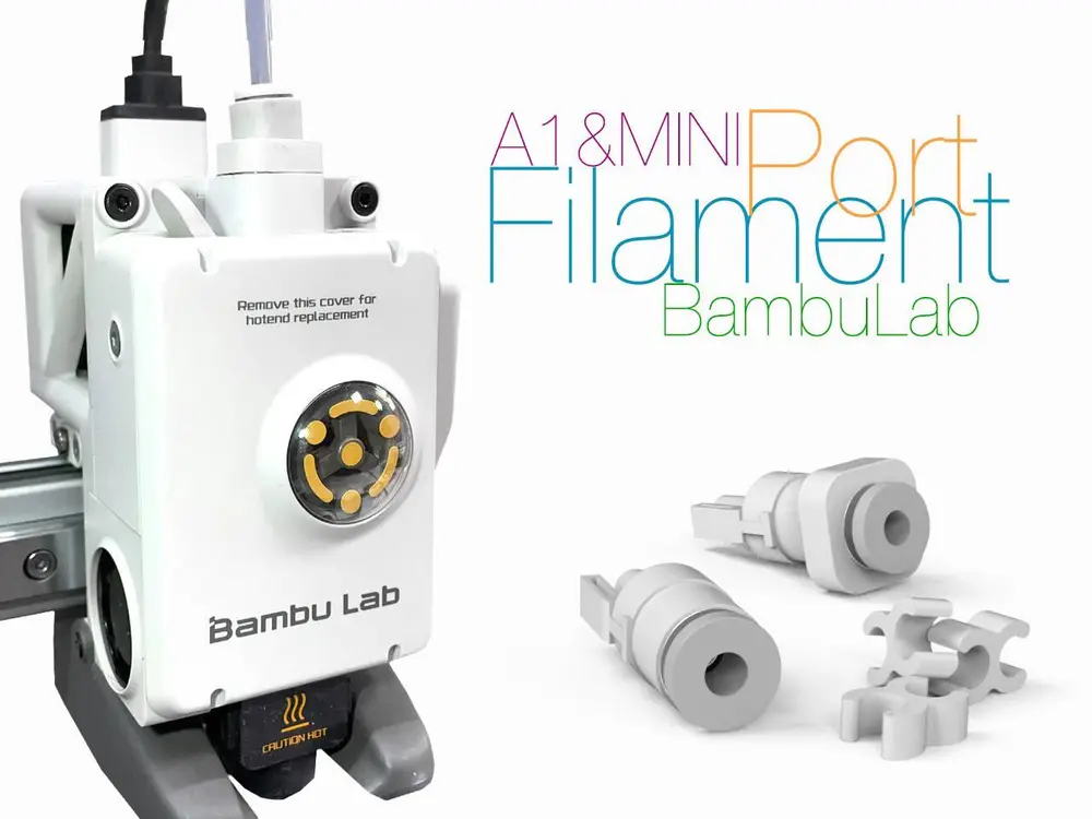 Filament Port for Bambu Lab A1 & Mini