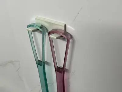 tongue cleaner holder