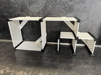 HexGrid Modular Shelf System