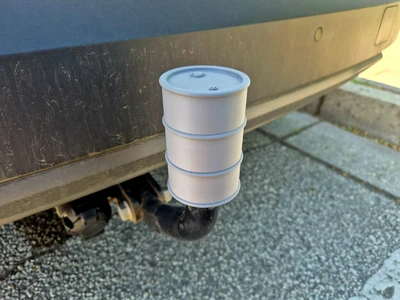 Oil Barrel Hitch Ball cover