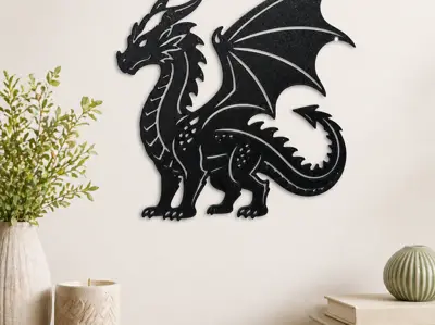 Epic Dragon Wallart