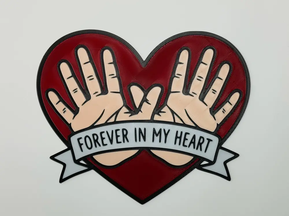 Mother's Day Emblem "Forever in my Heart"