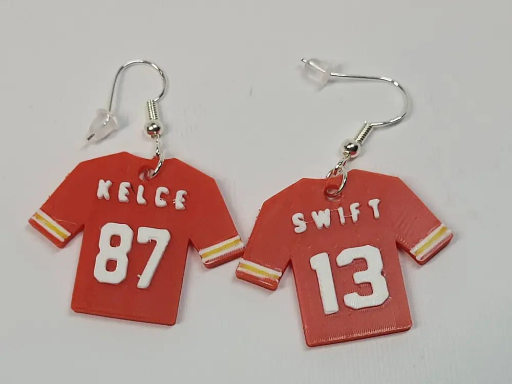 87 and 13 Earrings