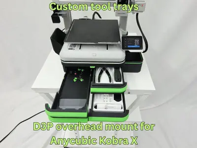 D3P Kobra X custom drawer inserts