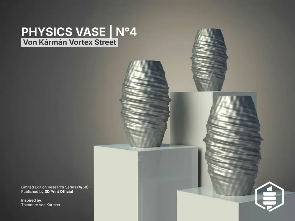 PHYSICS VASE N°4 — Von Kármán Vortex Street