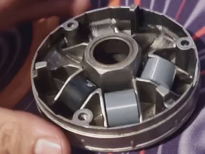 Piaggio / vespa scooter variator 19x15.5 test rollers (weights)