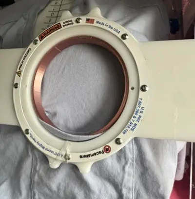 Tapa para bolsillos de bastidor de bordado magnético de 4.3 pulgadas