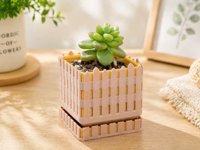 办公桌摩天轮花盆花架- Makeronline - More Than Fun
