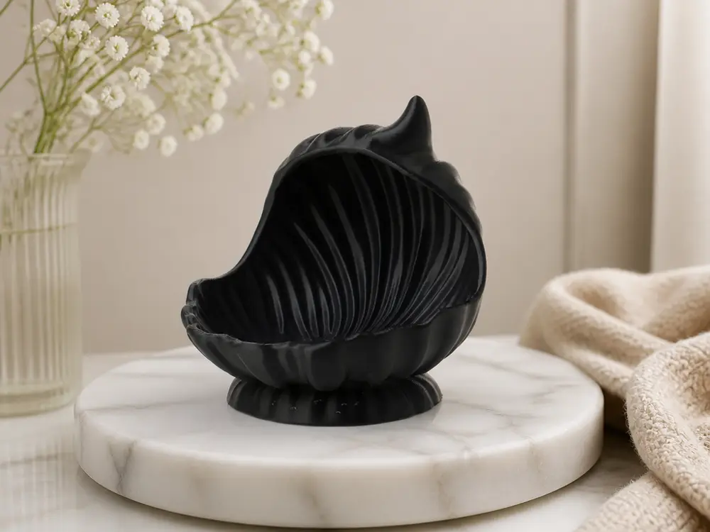 Elegant Shell Jewelry Holder