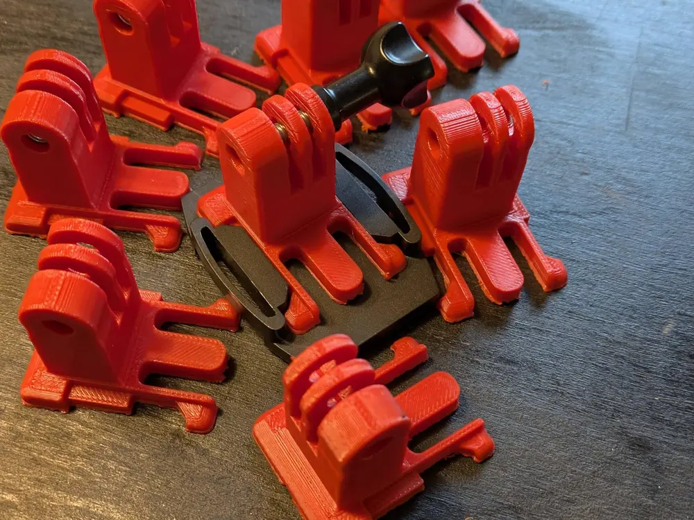 GoPro mount Long(for chest strap)